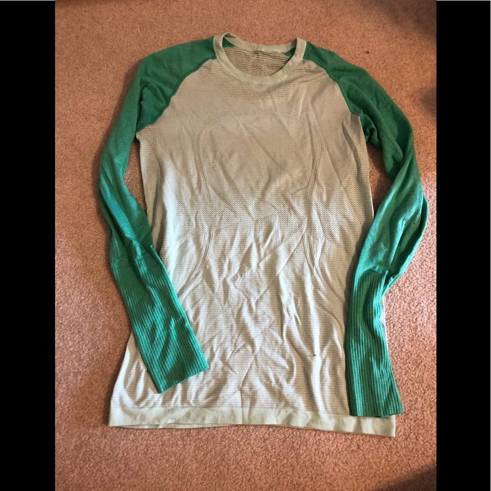 Lululemon swiftly. Green. 8